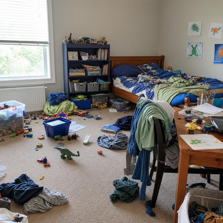 Packed Kids Room