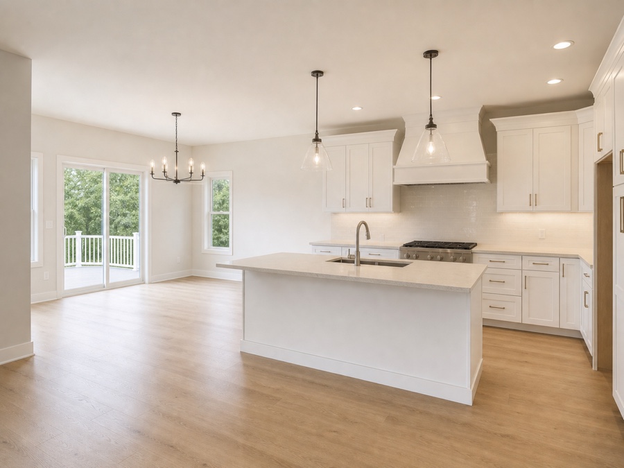 Empty Kitchen Dining